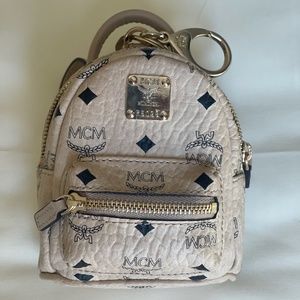 MCM micro backpack unisex